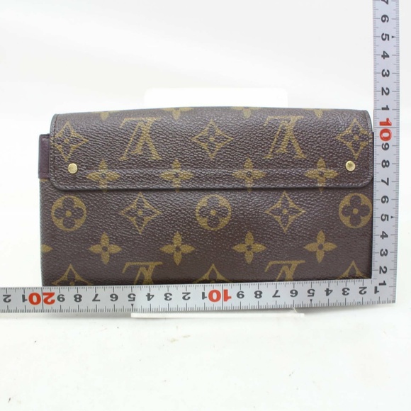 💯 Auth Louis Vuitton Elysee Long Wallet Monogram - Picture 2 of 8